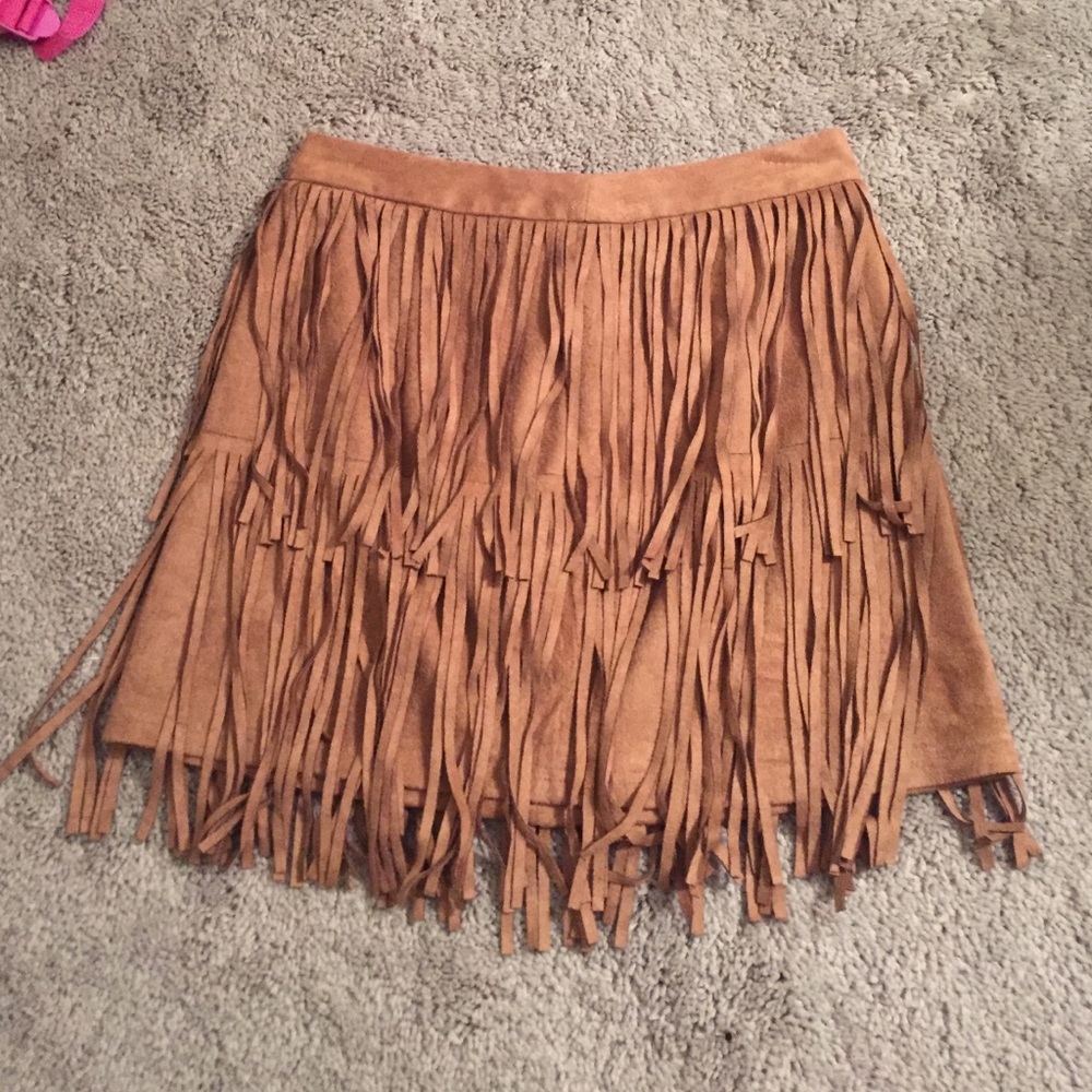 Fringe skirt